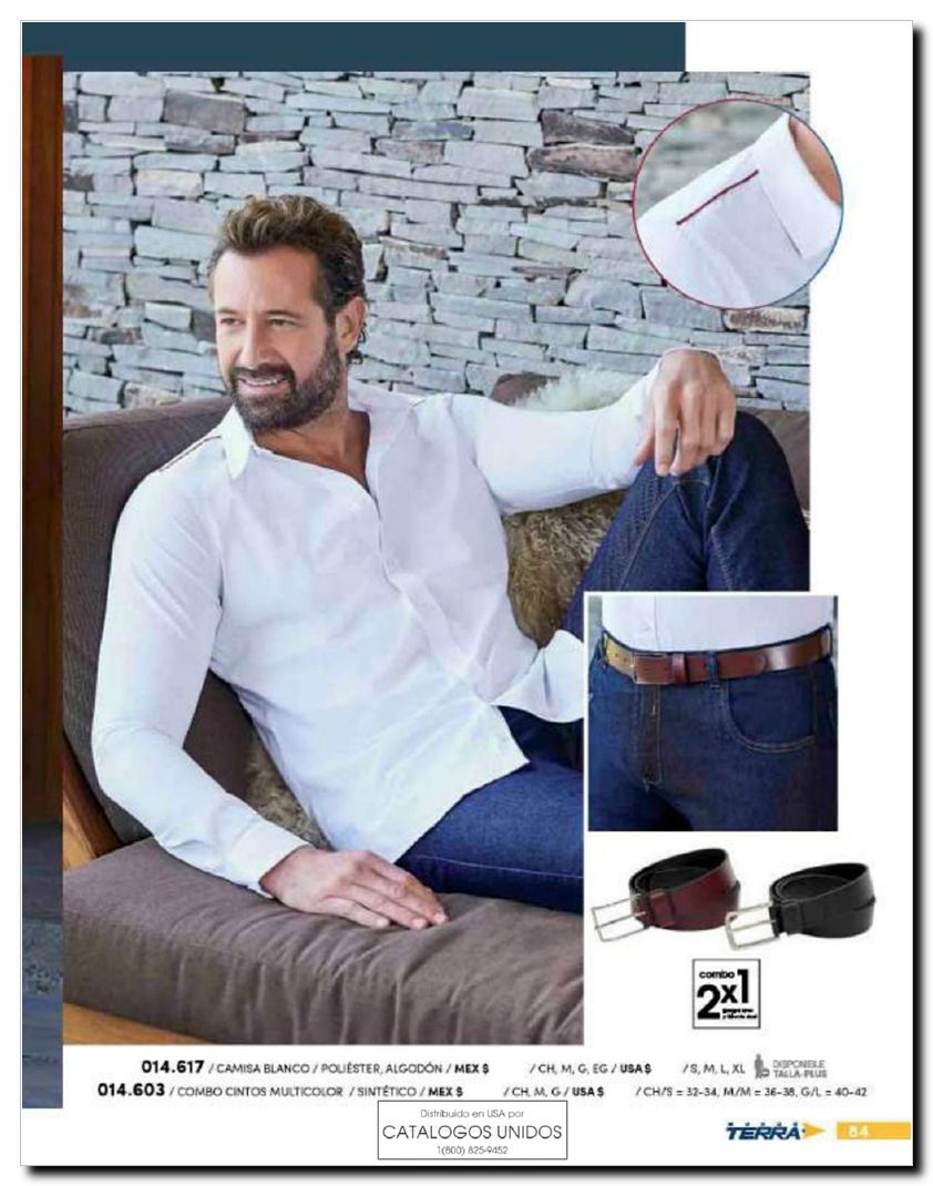 Llamanos al 1(800) 825-9452<br>Catalogos USA<br>(85 of 163)