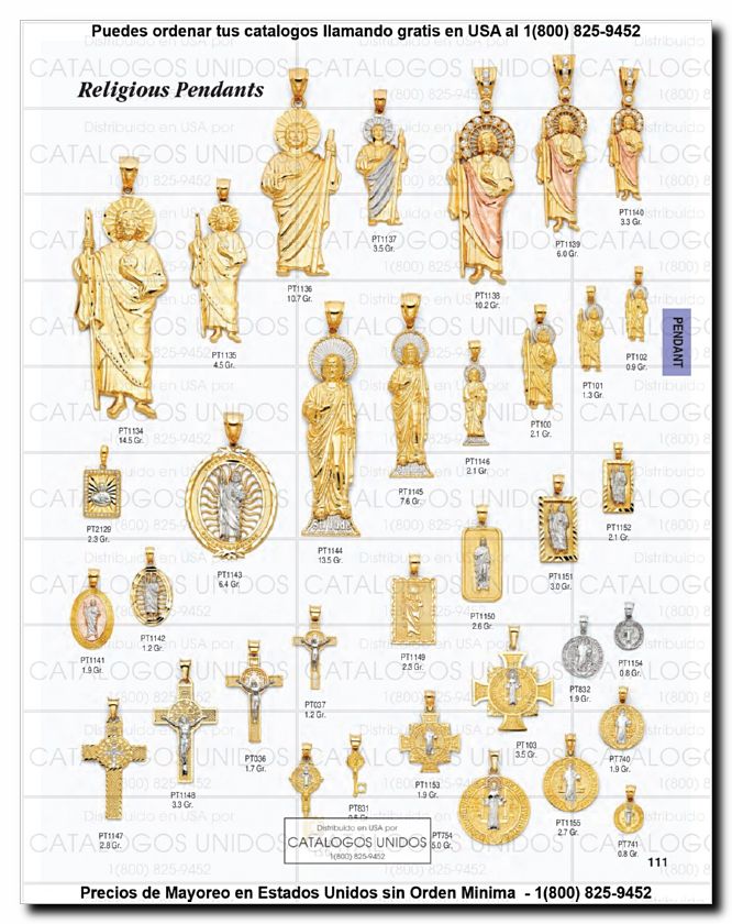 Llamanos al 1(800) 825-9452<br>Catalogos USA<br>(112 of 294)