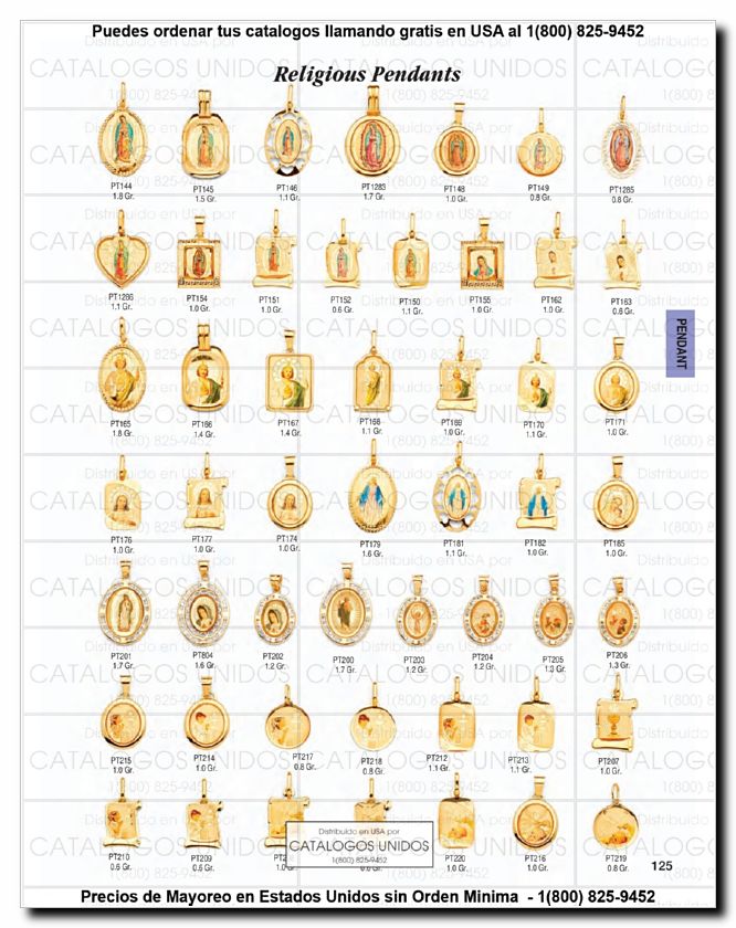 Llamanos al 1(800) 825-9452<br>Catalogos USA<br>(126 of 294)