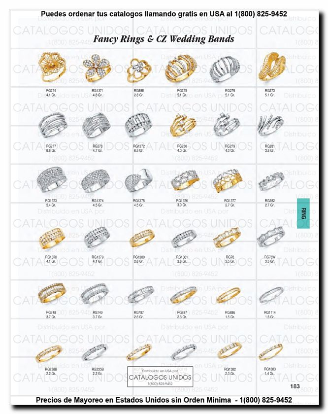 Llamanos al 1(800) 825-9452<br>Catalogos USA<br>(184 of 294)