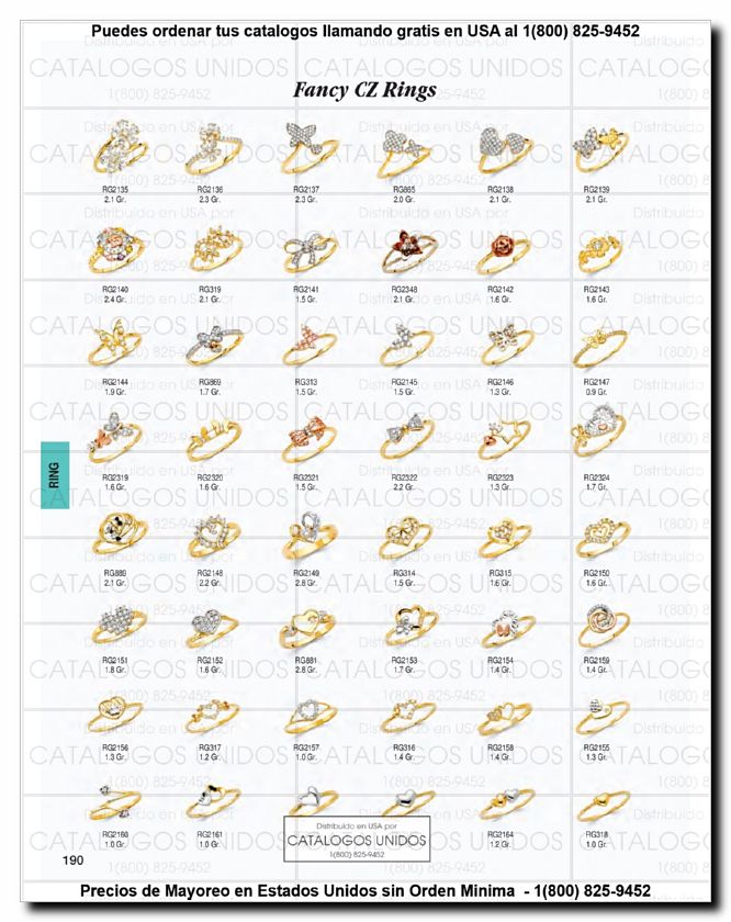 Llamanos al 1(800) 825-9452<br>Catalogos USA<br>(191 of 294)