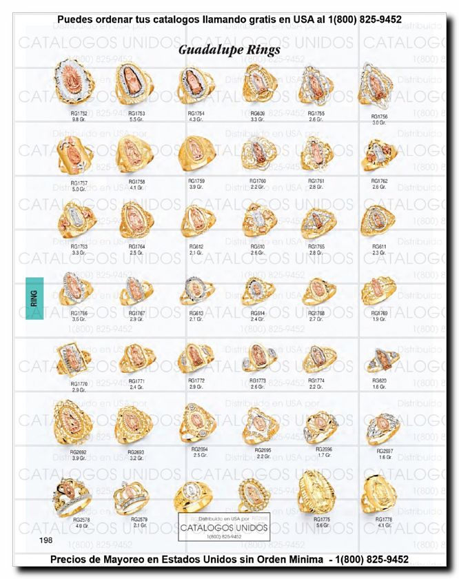 Llamanos al 1(800) 825-9452<br>Catalogos USA<br>(199 of 294)