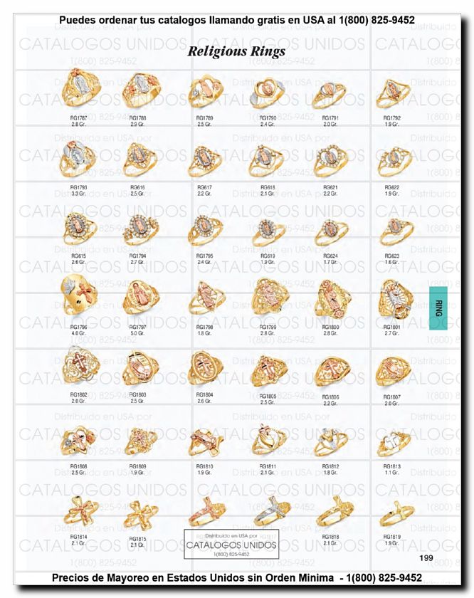 Llamanos al 1(800) 825-9452<br>Catalogos USA<br>(200 of 294)