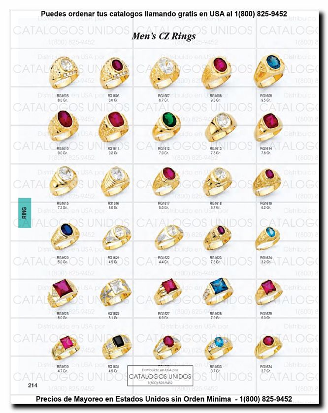 Llamanos al 1(800) 825-9452<br>Catalogos USA<br>(215 of 294)