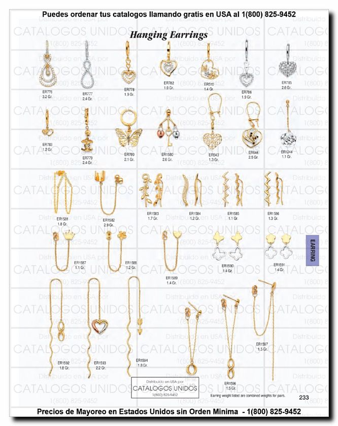 Llamanos al 1(800) 825-9452<br>Catalogos USA<br>(234 of 294)