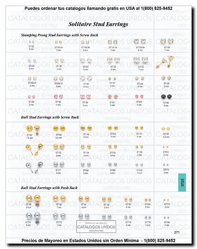 Llamanos al 1(800) 825-9452<br>Catalogos USA<br>(272 of 294)