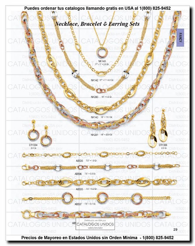 Llamanos al 1(800) 825-9452<br>Catalogos USA<br>(30 of 294)