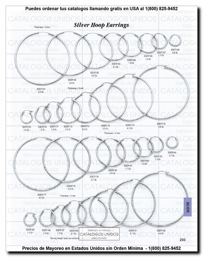 Llamanos al 1(800) 825-9452<br>Catalogos USA<br>(294 of 294)
