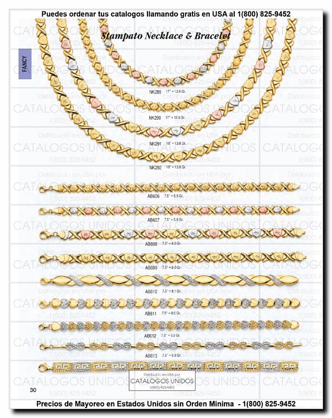 Llamanos al 1(800) 825-9452<br>Catalogos USA<br>(31 of 294)