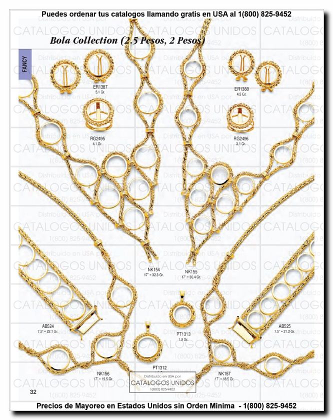 Llamanos al 1(800) 825-9452<br>Catalogos USA<br>(33 of 294)