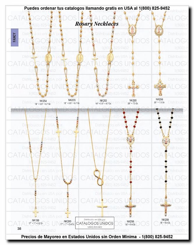 Llamanos al 1(800) 825-9452<br>Catalogos USA<br>(39 of 294)