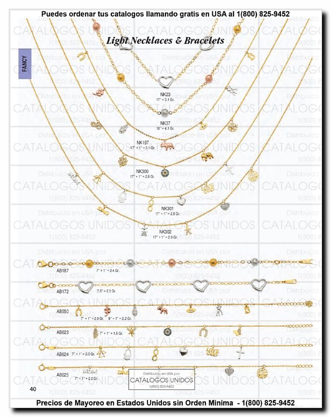 Llamanos al 1(800) 825-9452<br>Catalogos USA<br>(41 of 294)