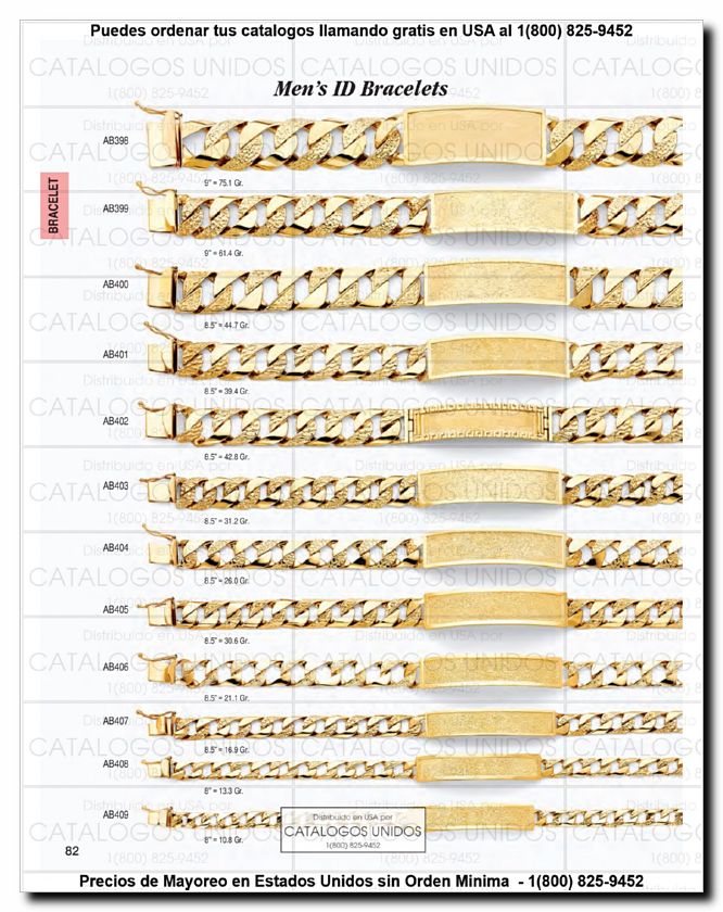 Llamanos al 1(800) 825-9452<br>Catalogos USA<br>(83 of 294)