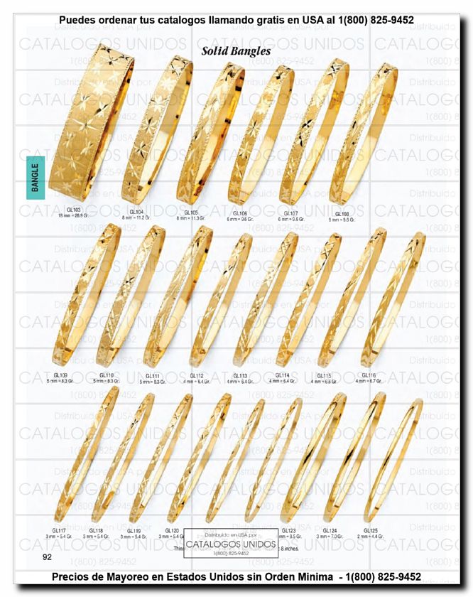 Llamanos al 1(800) 825-9452<br>Catalogos USA<br>(93 of 294)