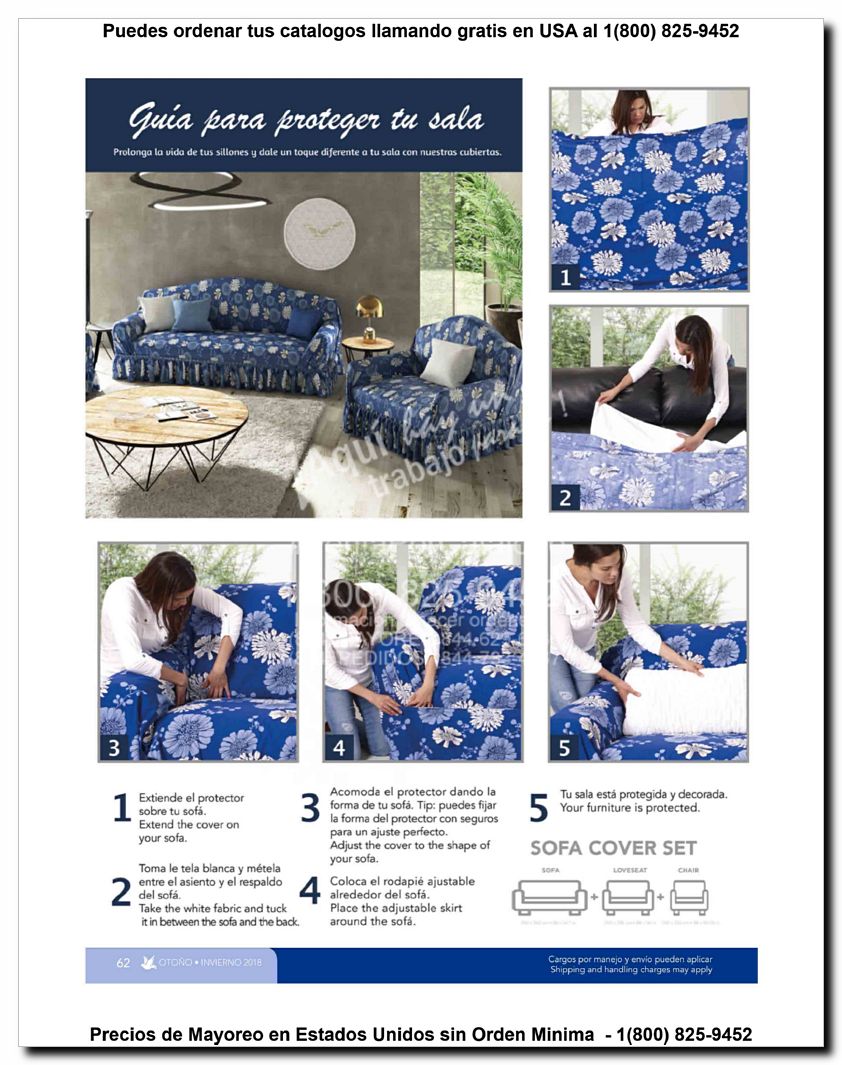 Llamanos al 1(800) 825-9452<br>Catalogos USA<br>(62 of 129)